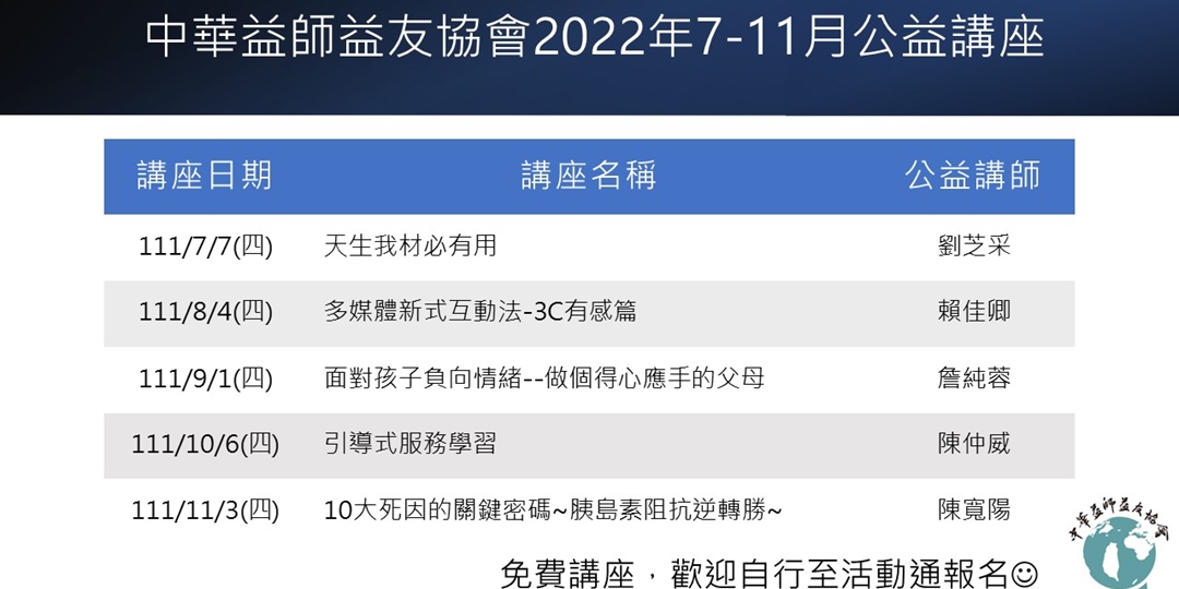 【免費線上公益講座】引導式服務學習|ACCUPASS