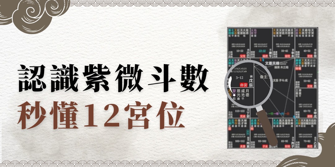 星途指南 | 秒懂紫微12宮位|ACCUPASS 活動通