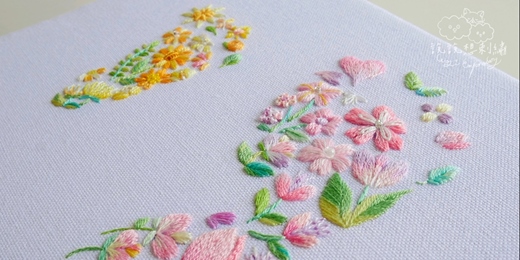 event-banner-基礎刺繡┋寶寶腳印刺繡教學👣步步生花，專屬寶寶腳印圖稿設計 花草刺繡針法靈活運用 ꒰小班制꒱