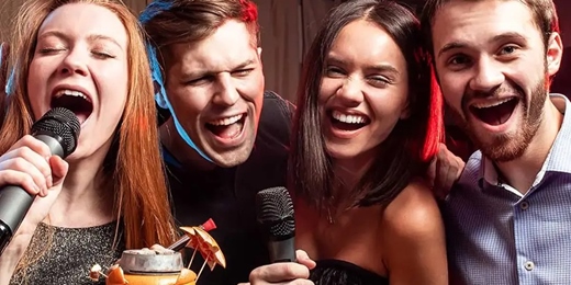 event-banner-Tea Bar Karaoke Language Exchange & Social Game Party 台湾台北国際交流会 カラオケ イベント Tea Bar 🎀 Ladies Night 🎀