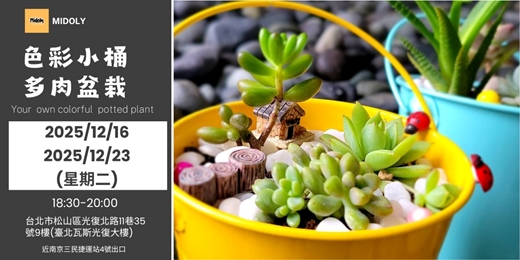 event-banner-色彩小桶多肉盆栽