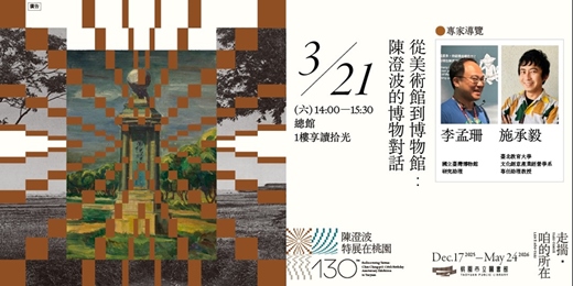 event-banner-〚專家導覽〛從美術館到博物館：陳澄波的博物對話
