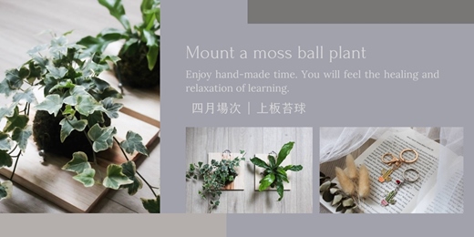event-banner-【台北四月場次】下班隨手作 ‖ 手作課程-上板苔球