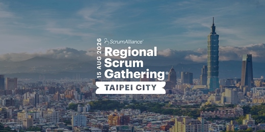 event-banner-RSG Taipei 2026：讓世界看見台灣。敏捷，從高階主管開始，進入每一個產業。