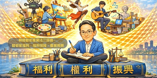 event-banner-【藝創工會講座】韓國藝術產業法三部曲—藝術家福利、權利保障、產業振興