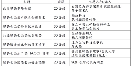 event-banner-寵物食品設計加工和食品安全講座