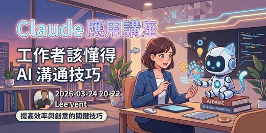 event-banner-Claude 應用講座 — 工作者該懂得 AI 溝通技巧
