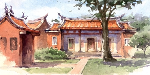 event-banner-文化體驗：台南｜輕水彩【新課體驗 $500】