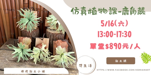 event-banner-仿真植物課程-鹿角蕨(初階課程)