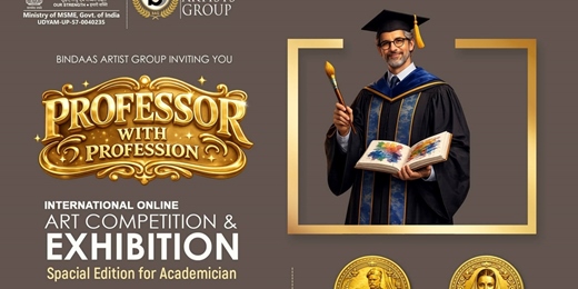event-banner-“Professor With Profession”International Competition & Online Exhibition「藝境.職心」 2026 印度國際藝術競賽暨線上展