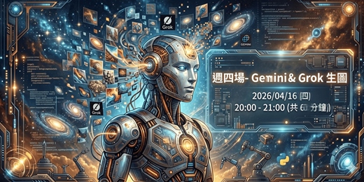 event-banner-🎙️ 週四場- Gemini & Grok 生圖