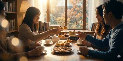 event-banner-幸福下午茶｜咖啡點心 × 舒壓體驗 × 故事分享