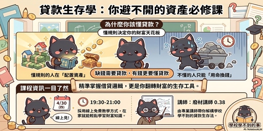 event-banner-貸款生存學：從出社會歲到退休，你避不開的資產必修課