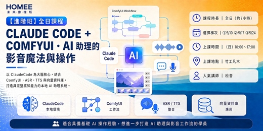 event-banner-ClaudeCode + ComfyUI · AI 助理的影音魔法與操作 