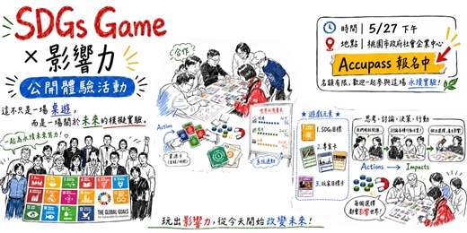 event-banner-2030 SDGs Game x 影響力 體驗工作坊