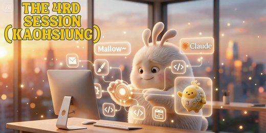 event-banner-【高雄場】給設計師的 ClaudeCode 助理入門課！
