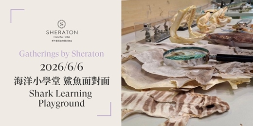 event-banner-【匯聚喜來登】6/6 海洋小學堂 鯊魚面對面