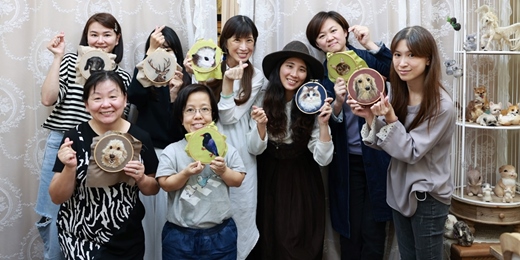 event-banner-毛起來玩工作室【羊毛氈平面刺繡畫｜寵物肖像體驗課】  