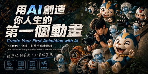 event-banner-用AI創造你人生的第一個動畫