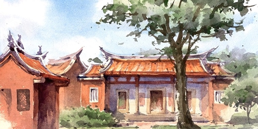 event-banner-文化體驗:台南|【室內寫生輕水彩】單堂|體驗價 $500