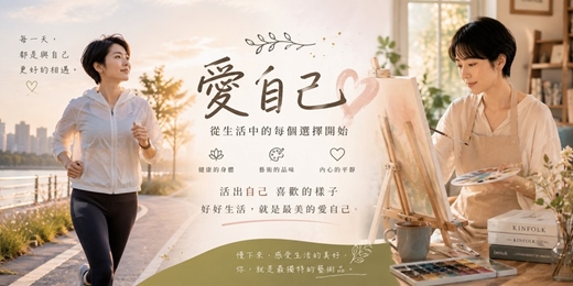 event-banner-愛自己專案~透過每日的行動來探索自己(手作藝術、健康講座)