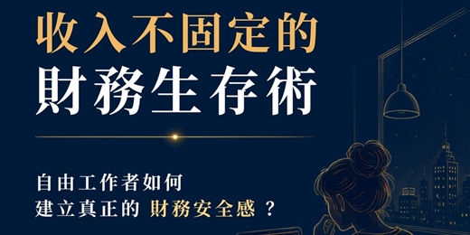 event-banner-收入不固定的財務生存術:自由工作者如何建立真正的財務安全感?