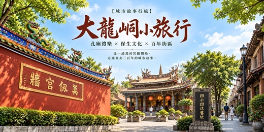 event-banner-【城市故事行旅】大龍峒小旅行|孔廟禮樂 × 保生文化 × 百年街區