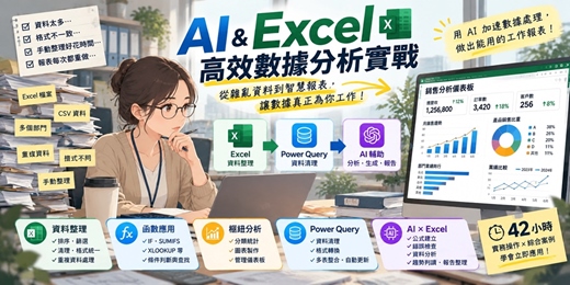event-banner-AI & Excel 高效數據分析實戰