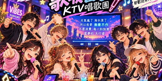 event-banner-【11/8(日) ViBES歌喉響宴KTV清新唱歌團】