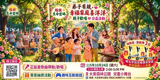 event-banner-弟子有規・幸福家庭喜洋洋 親子歡唱公益活動