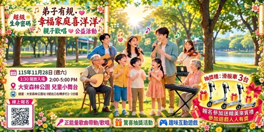 event-banner-弟子有規・幸福家庭喜洋洋 親子歡唱公益活動