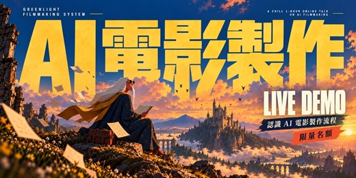 event-banner-Zero2V 電影製作系統 live demo|帶你體驗完整高階 AI 電影製作流程