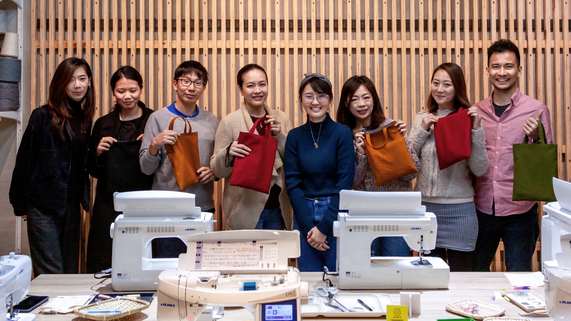 53ｘdear November 基礎 直線車縫 簡單卻不簡單 小提袋 Sewing Workshop Accupass 活動通