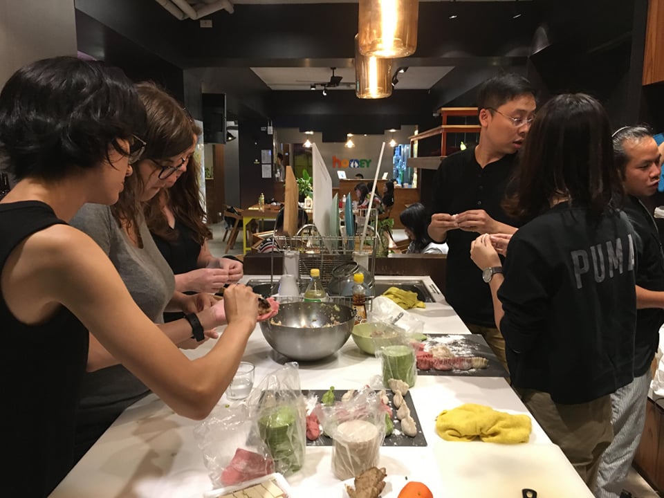 Nick美食教室合照3