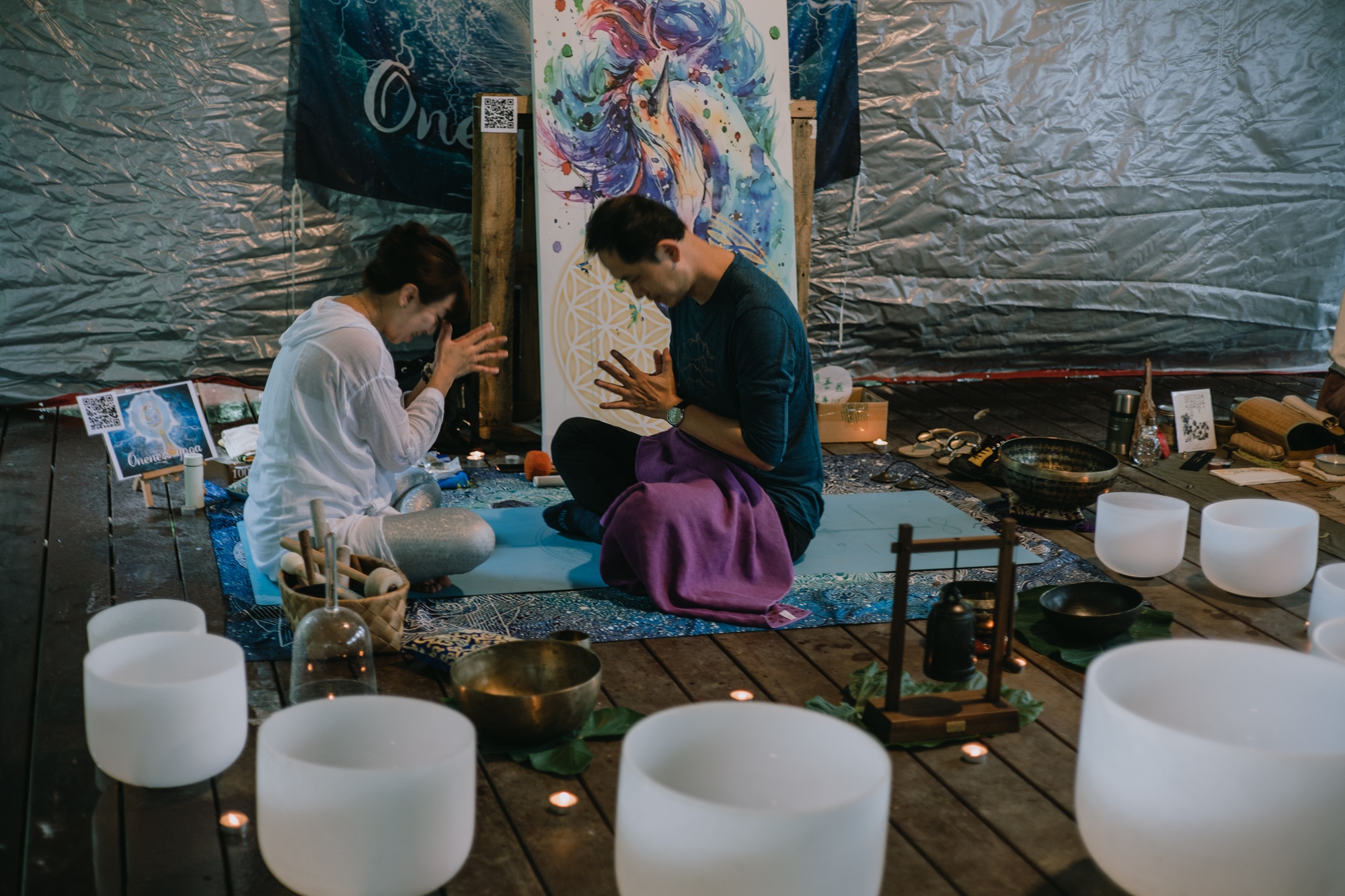 優人神鼓山上劇場《域》互動型攤位