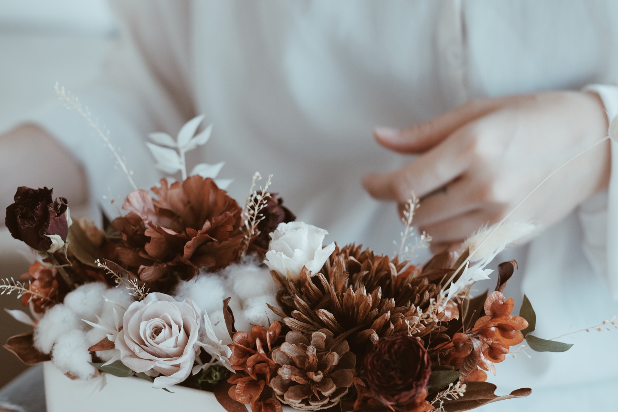 暖暖心巧手不凋花｜1771 Studio x Zoes flower & coffee｜Accupass 活動通