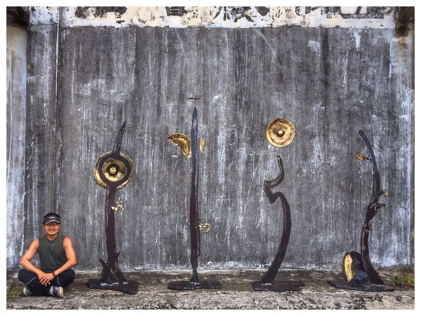 優人神鼓山上劇場《域》地景藝術