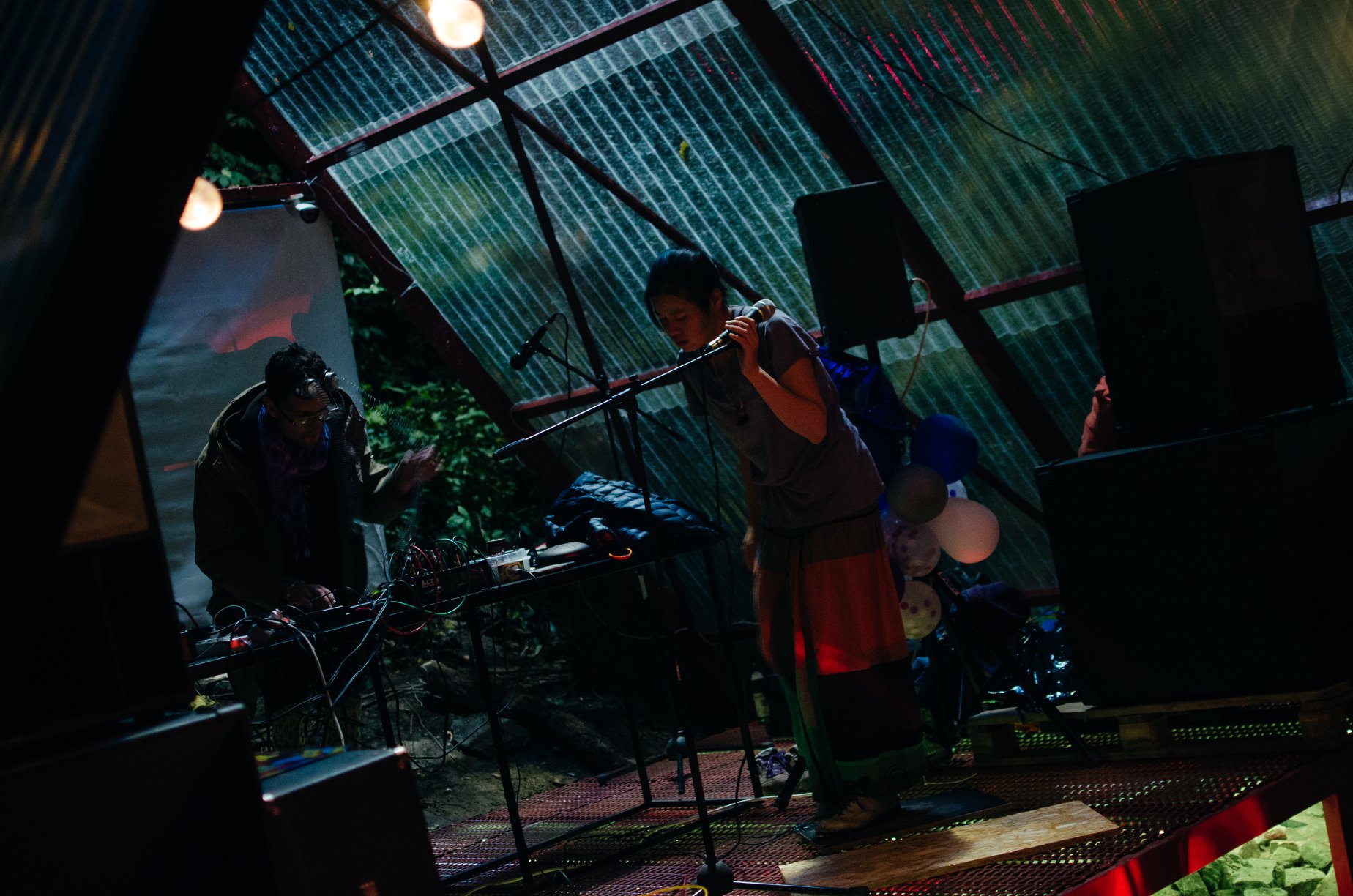 優人神鼓山上劇場《域》觀看式體驗演出