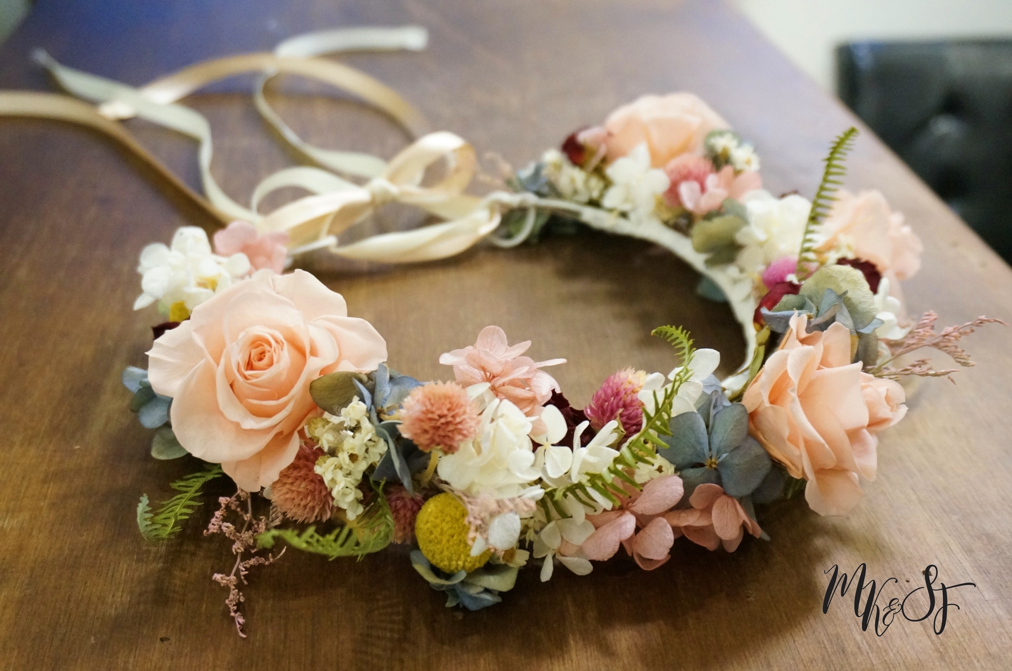 Mk Sf花藝課程 靜謐粉紫花冠 Accupass 活動通