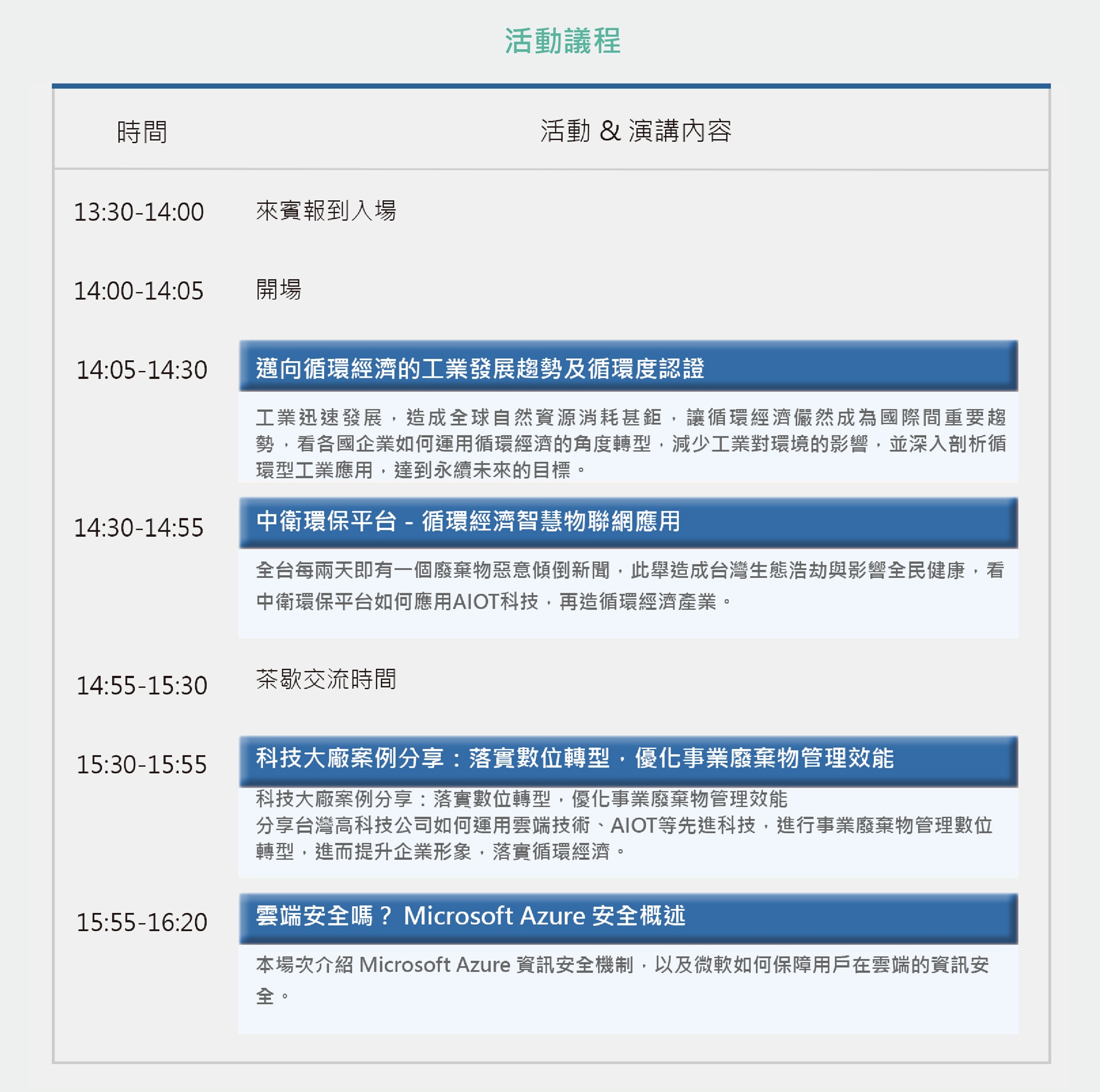 Ai X循環經濟 引爆智慧轉型大趨勢 Accupass 活動通
