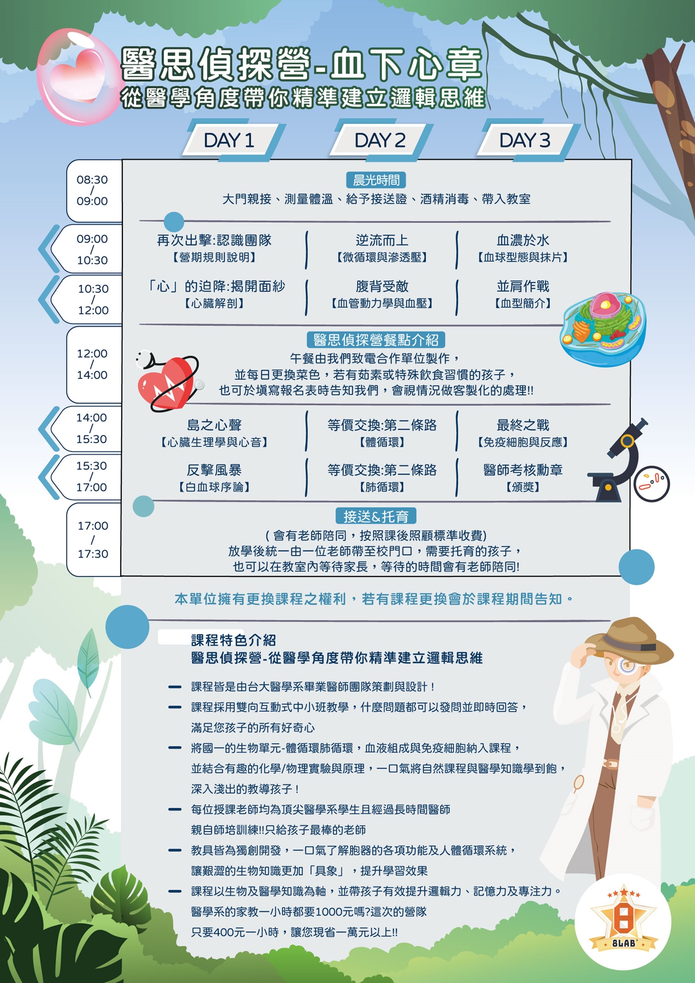 醫思偵探營 血下心章 Accupass 活動通