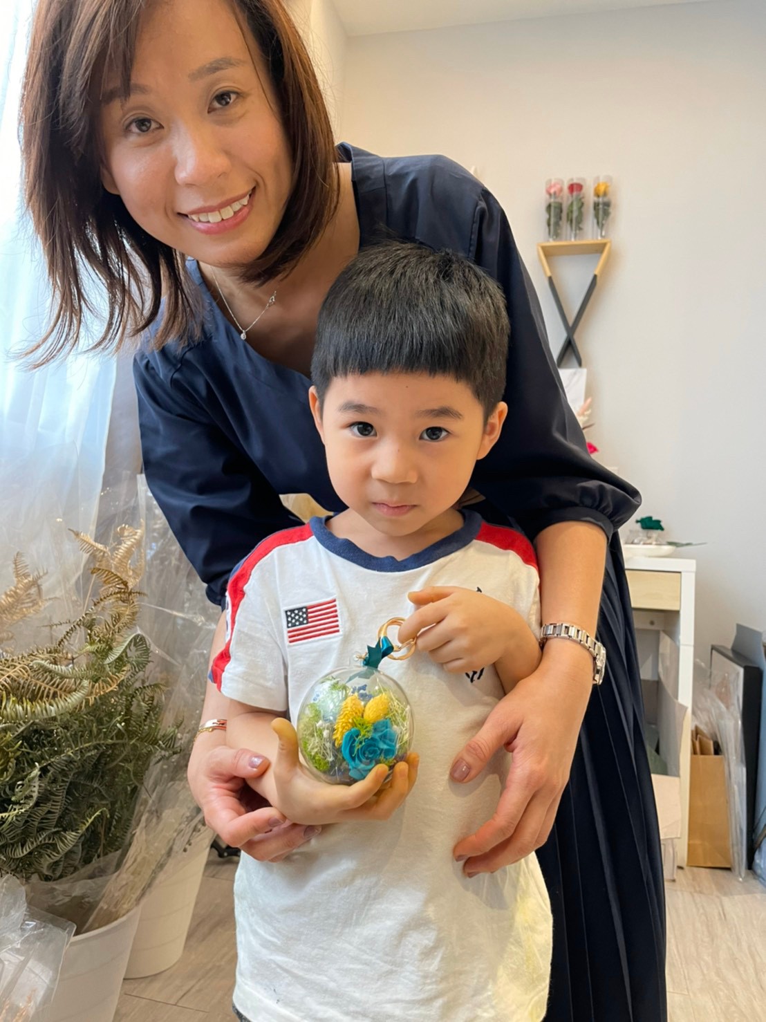 華梵推廣新板中心】【額滿停招】拈花惹草系列《親子課程》【不凋花球鑰匙圈】｜Accupass 活動通