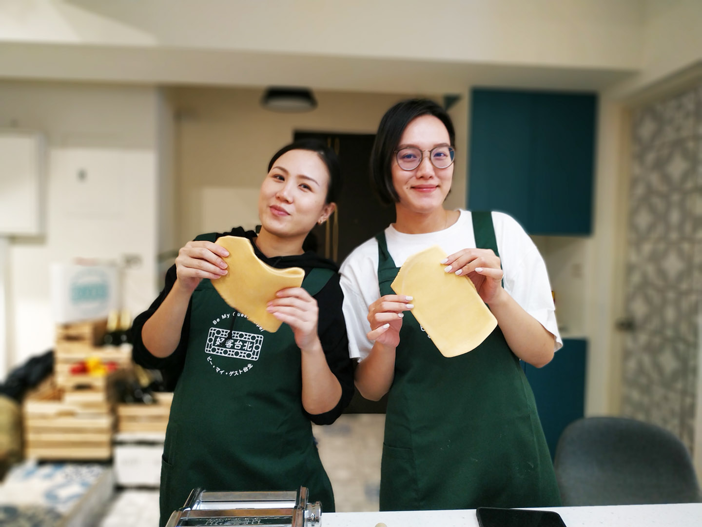 好客台北 大稻埕私廚 彩色麵粉趴