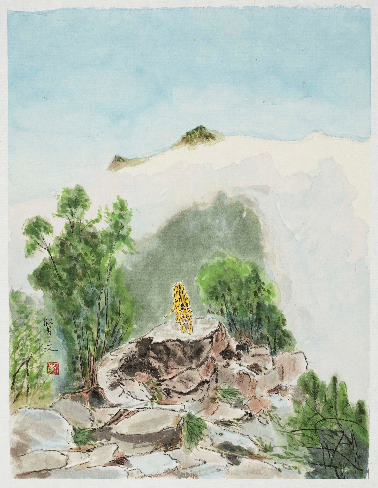 臺灣雲豹回來了_蓄勢