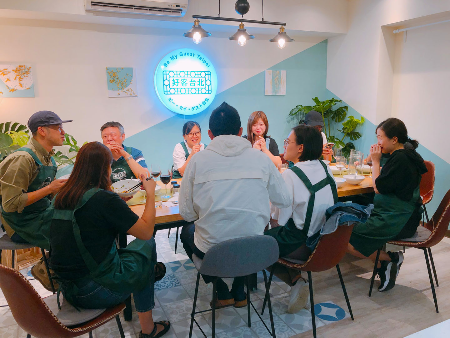 享受成果 大稻埕彩色麵團趴烹飪體驗