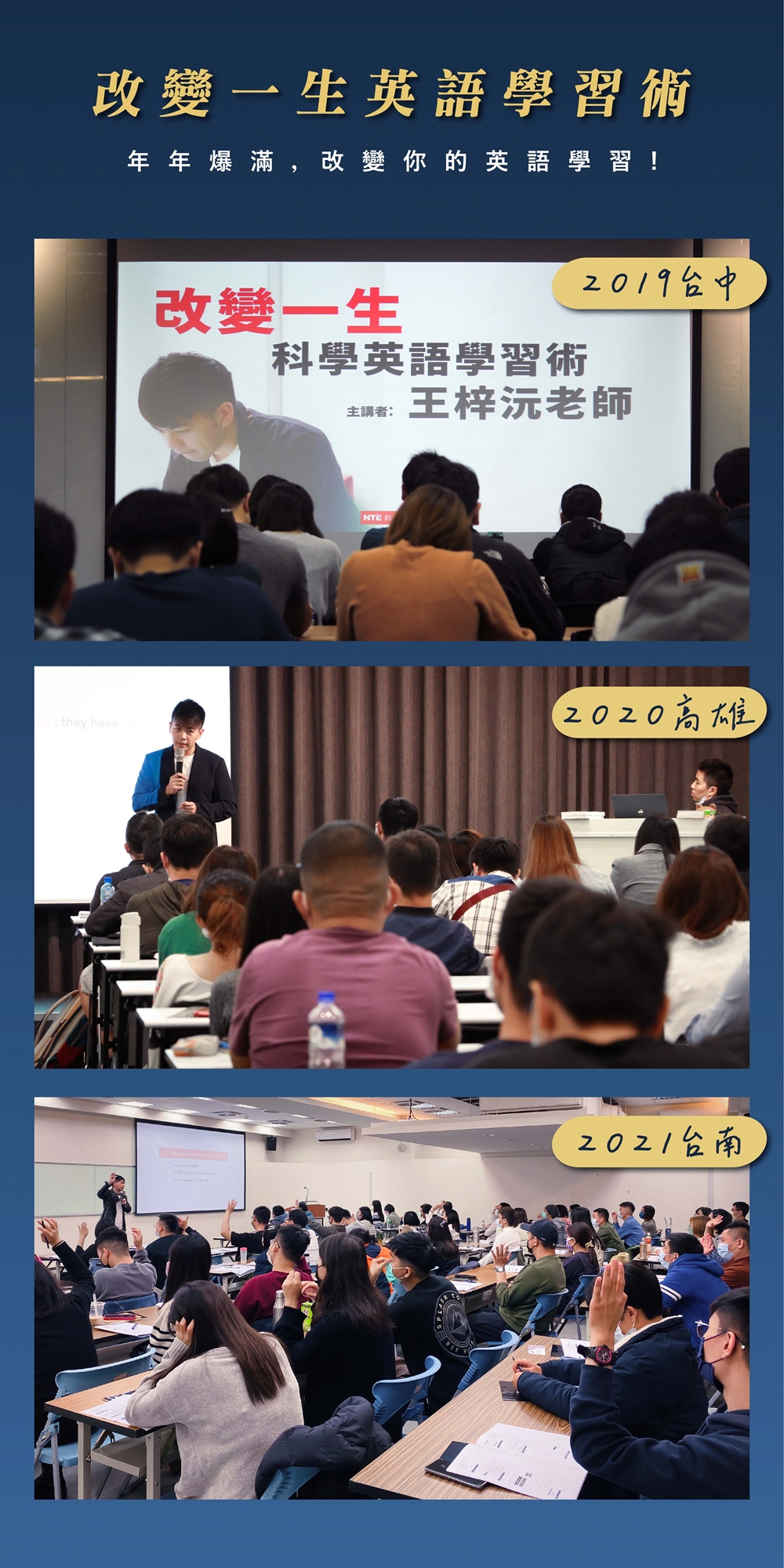 改變一生英語學習術歷年講座照