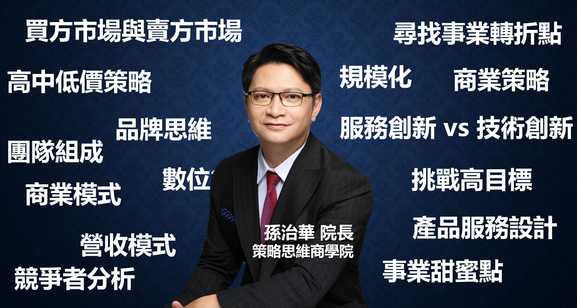 孫治華 策略思維商學院 底層邏輯 新事業規劃 商業模式