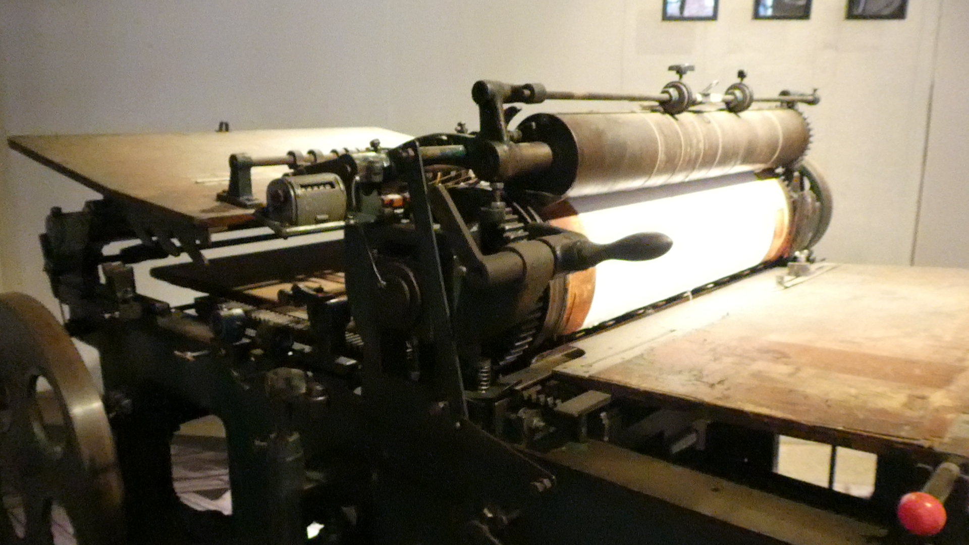 剝皮寮-活版印刷機