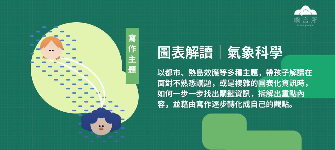 圖表資訊結合寫作能力的教學