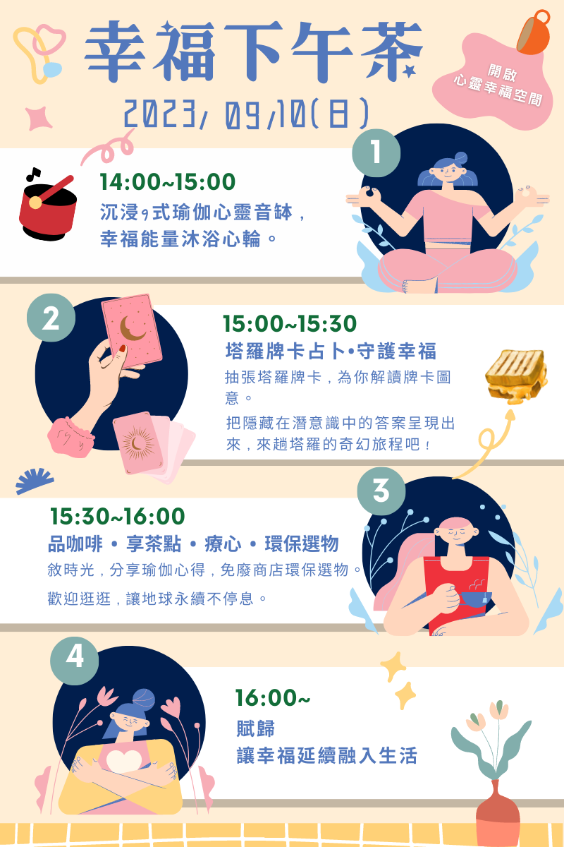 幸福下午茶活動流程